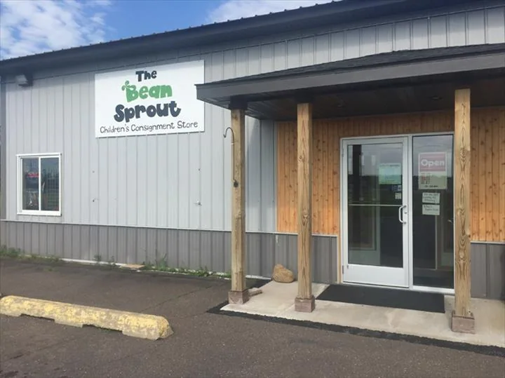 Exterior of The Bean Sprout consignment shop